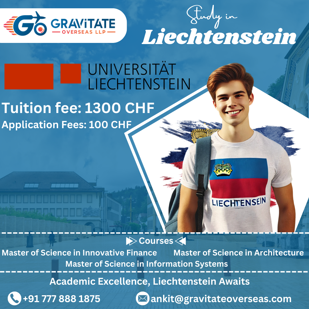 Study in Liechtenstein: A Guide to Universities, Admissions, and English-Taught Master’s Programs